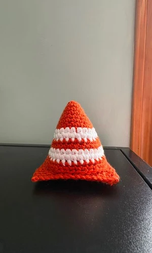 Amigurumi Traffic Cone