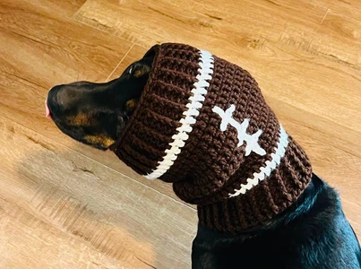 Football Dog Snood Cowl