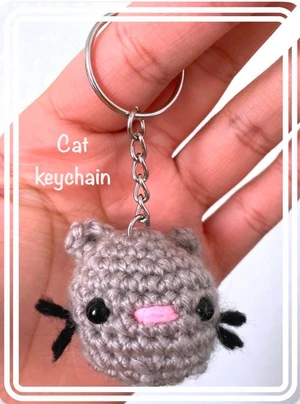 Cat keychain [low sew]