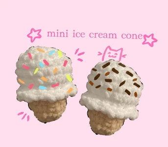Low-Sew Mini Ice Cream Cone