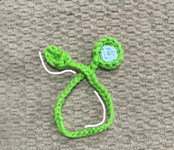 Lily pad bookmark