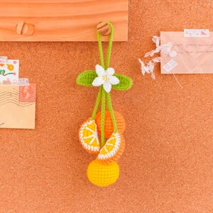 Orange Car Hanging Crochet Pattern