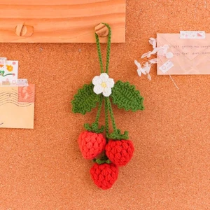 Raspberry Car Hanging Crochet Pattern