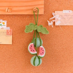 Watermelon Car Hanging Crochet Pattern