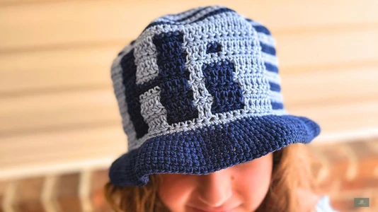 Hello Summer Mosaic Crochet Hat