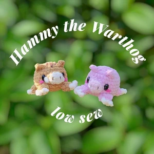 Hammy the Warthog (low sew)