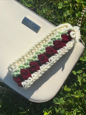 Crochet Tulip Stitch Keychain