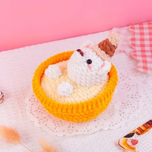 Polar Bear Tart Crochet Pattern