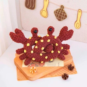 Crab Pretzel Crochet Pattern