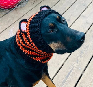Tiger Dog Snood Cowl