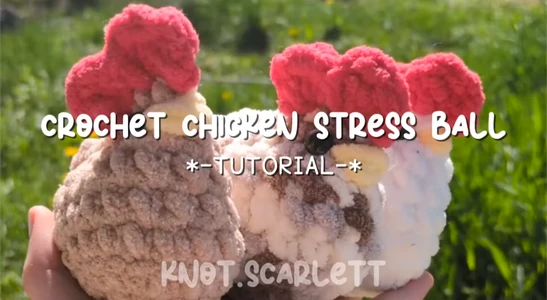 Crochet Stress Chicken