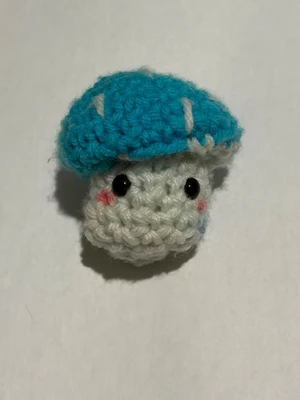 Cute popping mushroom