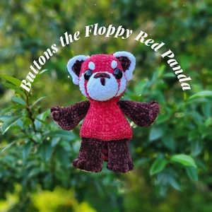 Buttons Floppy the Red Panda