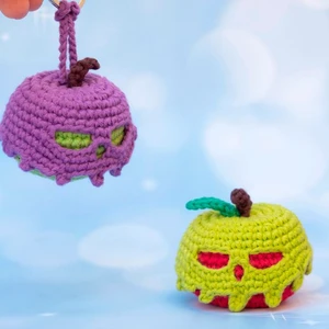 Poison Apple Keychain