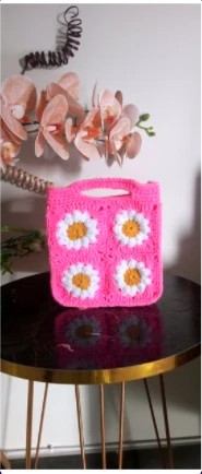 Mini Daisy Tote Bag