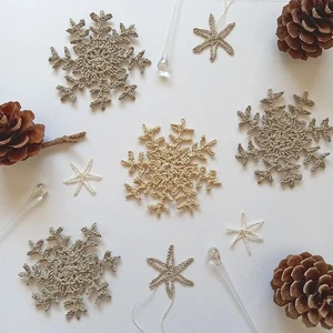 Easy Snowflake Crochet Pattern