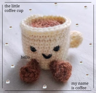 Coffee the little coffee cup