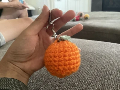 Orange keychain
