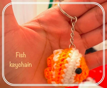 Fish keychain