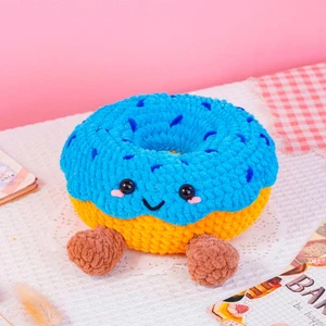 Blueberry Donut Crochet Pattern
