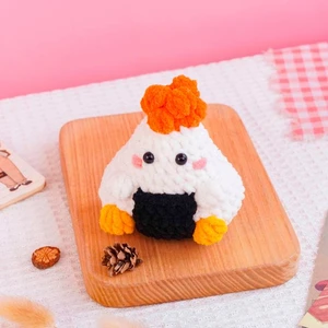Chicken Onigiri Crochet Pattern