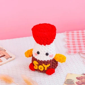 Soy Sauce Bottle Crochet Pattern