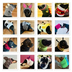 Dog Snood Costumes Collection- 26 Patterns