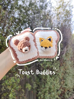 Toast Buddies - 2 in 1 Crochet Pattern