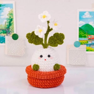 Baby White Radish Crochet Pattern