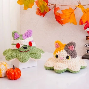 Monster Calico Cat Crochet Pattern