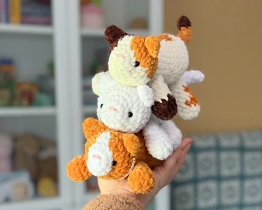 Itty Bitty Kitty (no-sew)