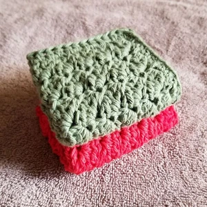 Sedge Stitch Dishcloth Crochet Pattern