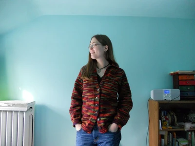 Oversized Raglan Cardigan