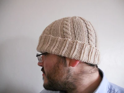 Unisex Cabled Beanie