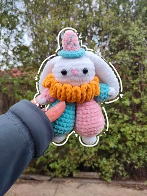 Lulu the Clown Bunny