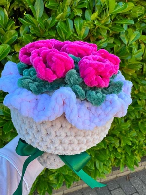 rose bouquet - NO SEW