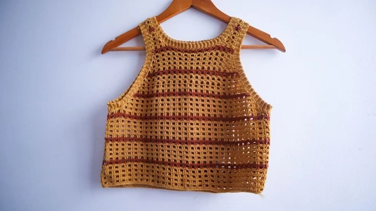 Summer crochet top