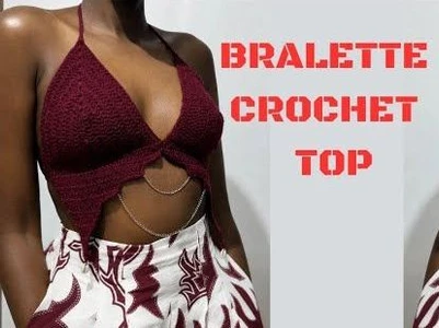 BRALETTE  Crochet TOP  | Quick and Easy  #crochet