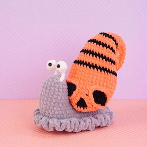 Halloween Snail Crochet Pattern