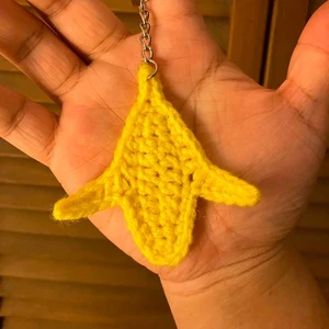 Banana Peel Keychain