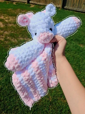 Strawberry cow lovey