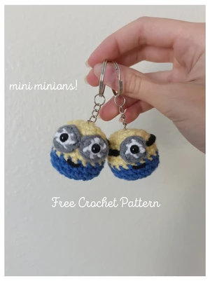 Mini Minion Free Pattern
