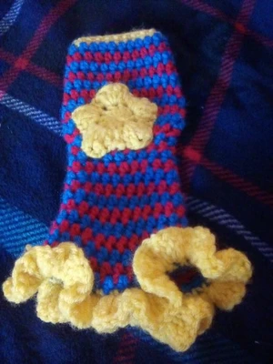 Clown cuffs with ruffles
