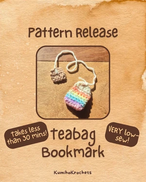 Teabag Bookmark
