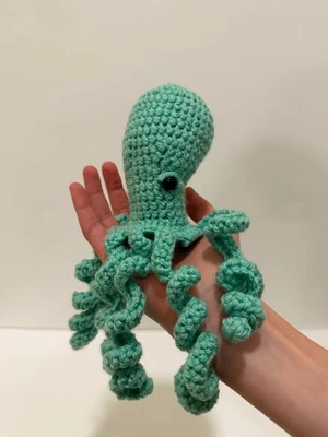Crochet jumbo octopus