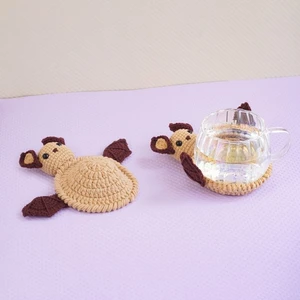 Bat Coaster Crochet Pattern