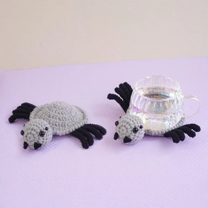 Spider Coaster Crochet Pattern