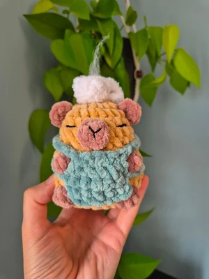 Capybarista - Amigurumi Crochet Pattern
