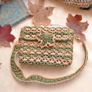 Autumn Grace Crochet Book Clutch Pattern