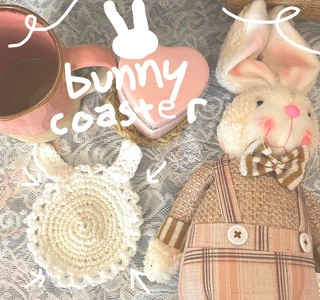 Cute Bunny Coaster
